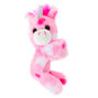 Claire&#39;s Club &#35;Lovable Huggable&reg; Unicorn Slap Bracelet - Pink,