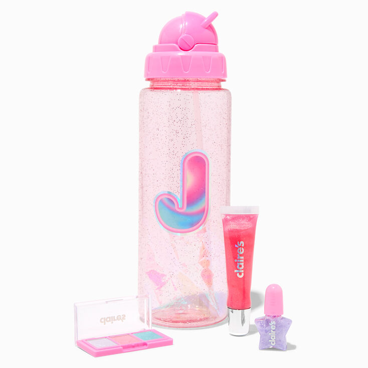 Initial Water Bottle Makeup Set - A,