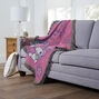 Sanrio&reg; Kuromi&trade; &amp; My Melody&trade; Opposites Attract Woven Tapestry Throw &#40;ds&#41;,