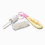 Yellow Daisy Lip Gloss Keychain,