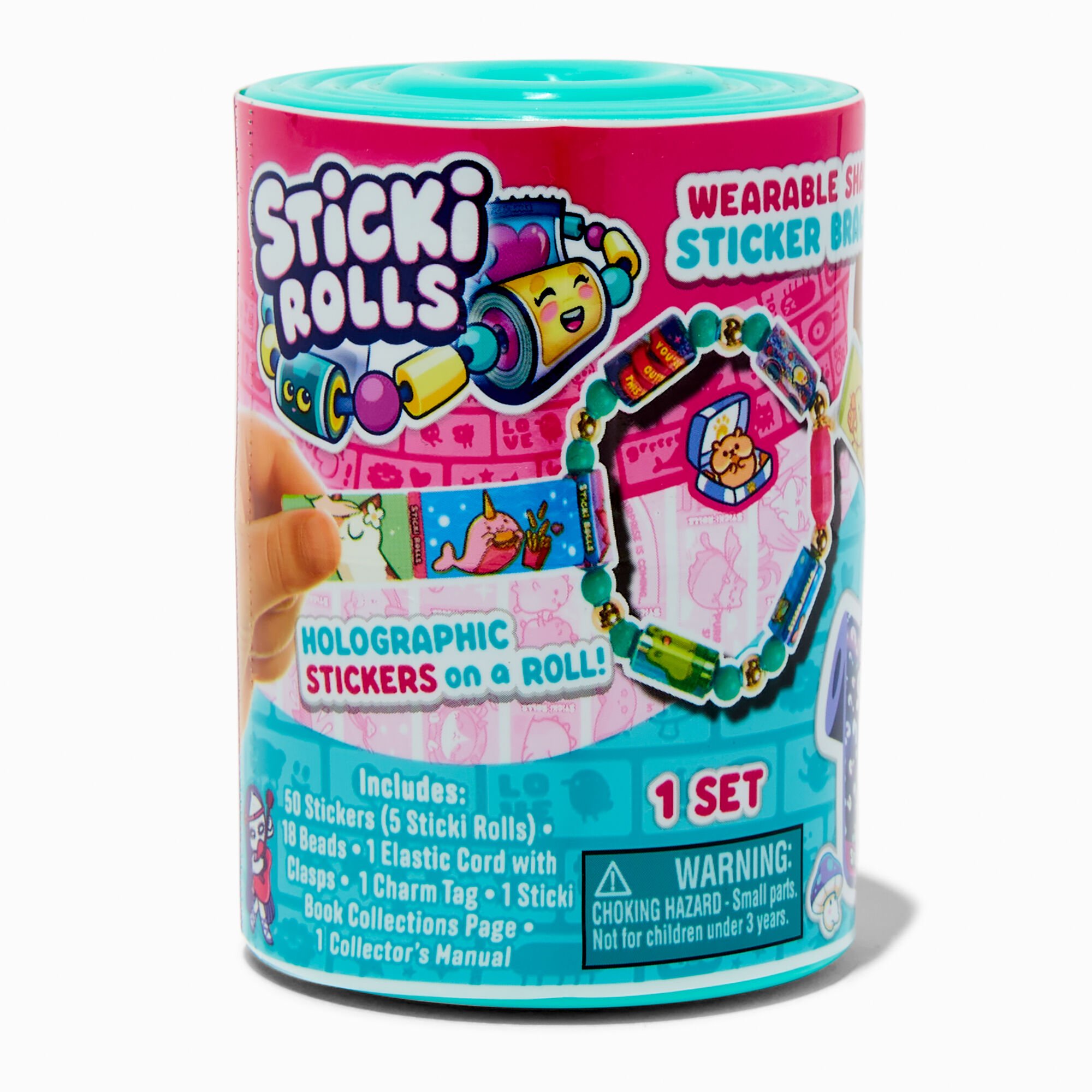 Sticki Rolls™ Sticker Bracelet Kit Blind Bag - Styles Vary,