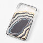 Black &amp; Gold Agate Clear Phone Case - Fits iPhone&reg; 11,