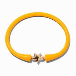 Yellow Star Silicone Bracelet,