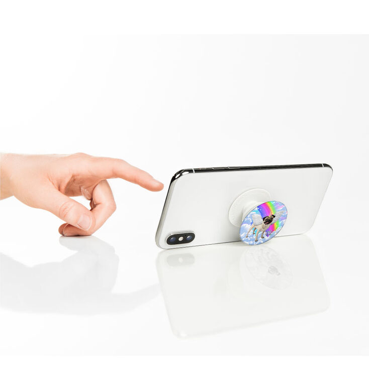 PopSockets PopGrip - Doug The Pug &reg; Rainbow Unicorn,