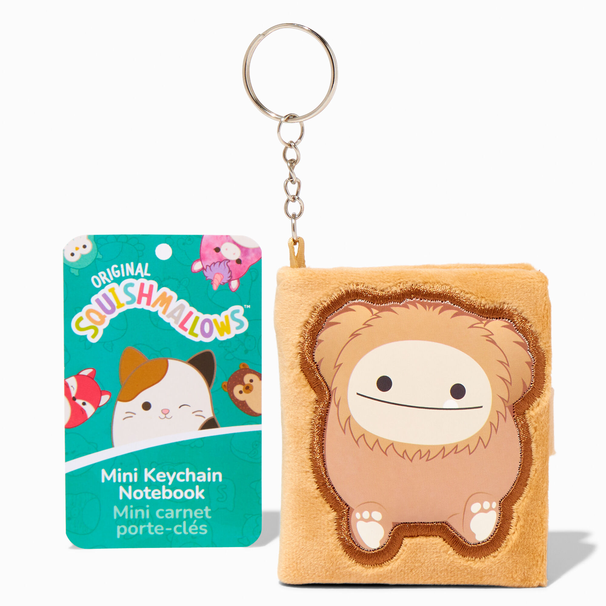 Mini notebook keychain top