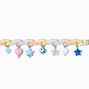 Gold Star Chainlink Acrylic Charm Bracelet,