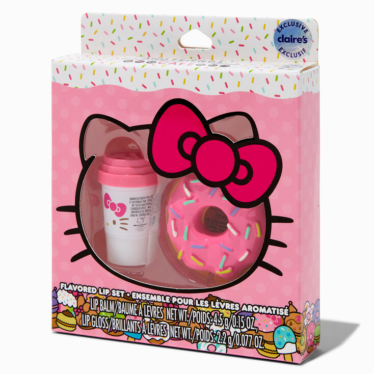 Hello Kitty&reg; And Friends Cafe Claire&#39;s Exclusive Donut Lip Balm Set - 2 Pack,