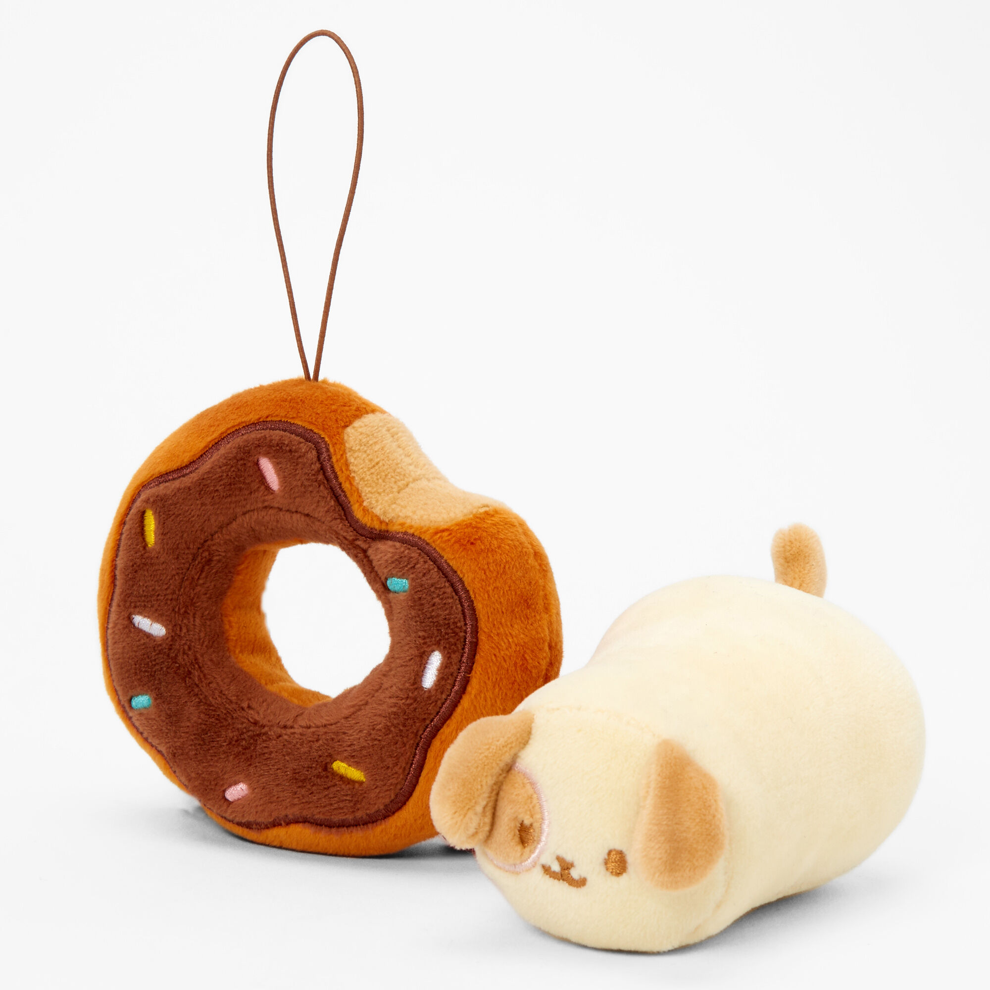 Anirollz™ Puppy Donut Keychain,