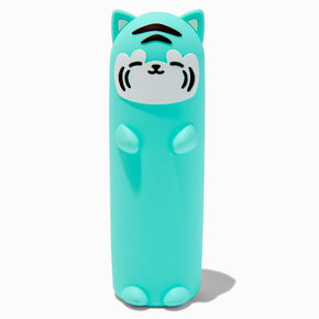 Teal Tiger Pencil Case,