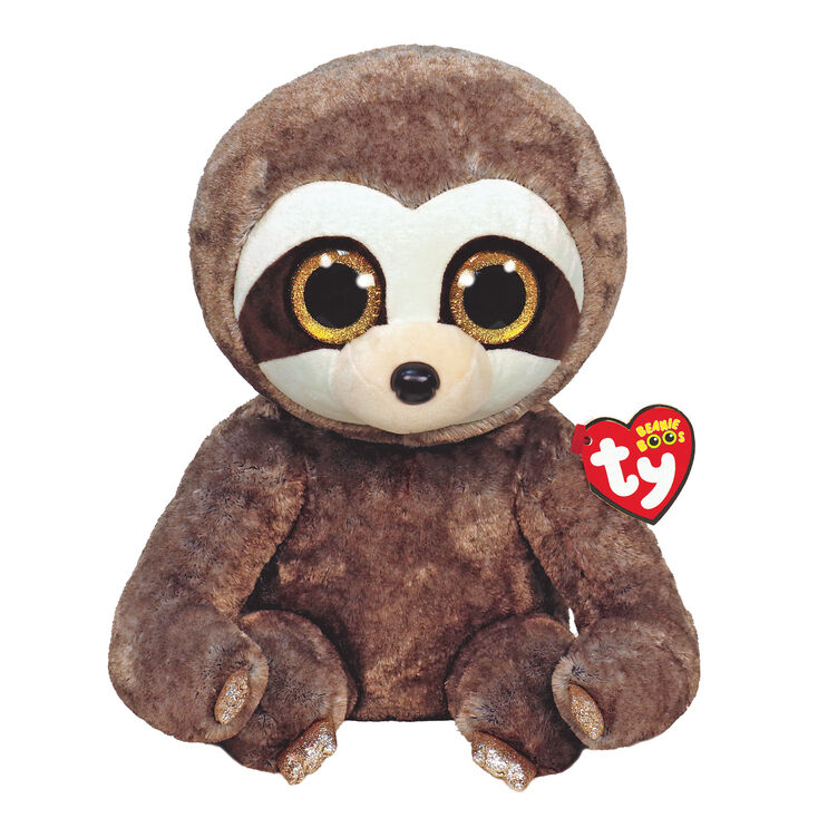 Ty&reg; Beanie Boos Dangler The Two Tone Grey Sloth Plush Toy,