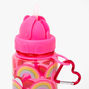 Rainbow Heart Water Bottle - Pink,