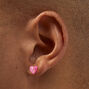 Pink Unicorn &amp; Donut Mixed Stud Earrings - 9 Pack ,