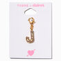 T H E M E x Claire&#39;s Gold-tone J Initial Charm,