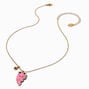 Best Friends Frog Glow in the Dark Split Heart Pendant Necklaces - 2 Pack,