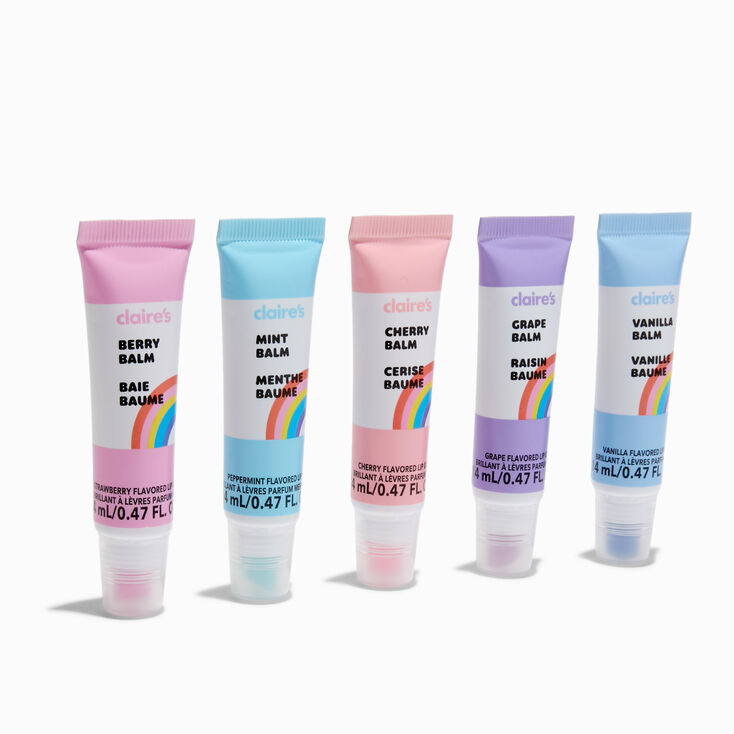Pastel Paint Tube Lip Balm Set - 5 Pack,