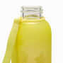Yellow &amp; Orange Ombr&eacute; Floral Water Bottle,