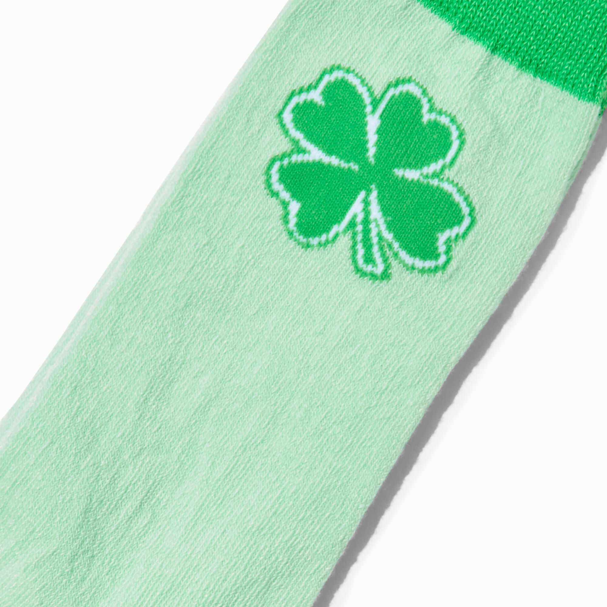 Lucky Shamrock Crew Socks,
