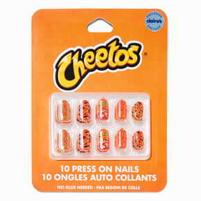Faux ongles autocollants vegan stiletto en exclusivit&eacute; chez Claire&rsquo;s Cheetos&reg; - Lot de 10,