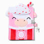 Strawberry Shake Plush Lock Diary,