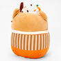 Squishmallows&trade; 5&quot; Claire&#39;s Exclusive Pumpkin Spice Latte Cat Soft Toy,