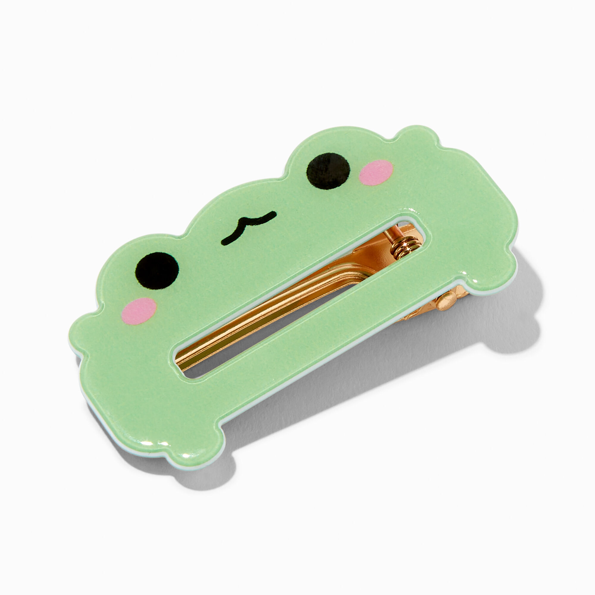 View Claires Frog Hair Barrette Green information