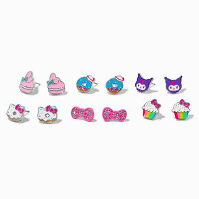 Hello Kitty&reg; And Friends Cafe Stud Earring Set - 6 Pack,