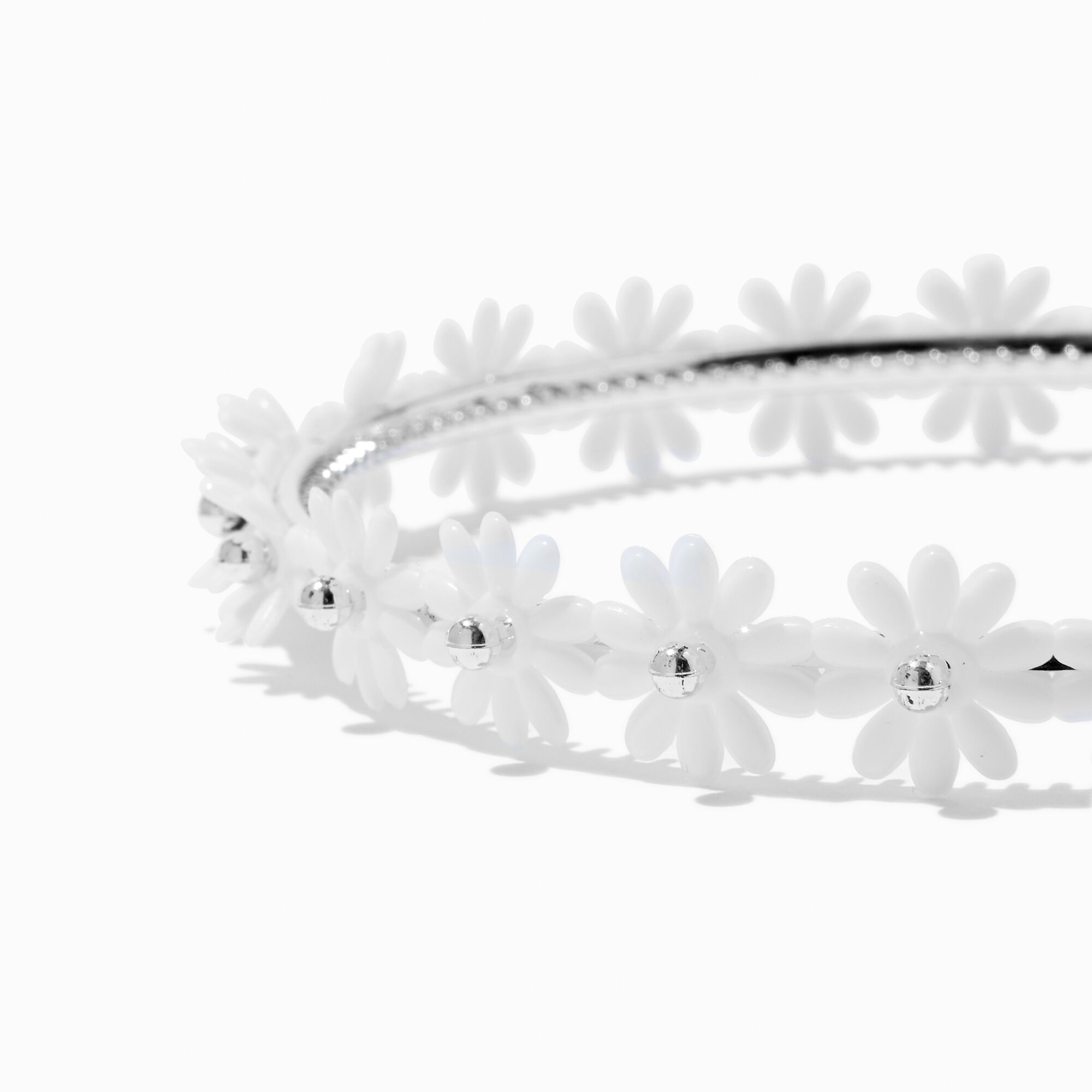Claire's Club White Daisy Headband