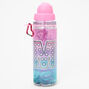 Initial Water Bottle - Pink, M,