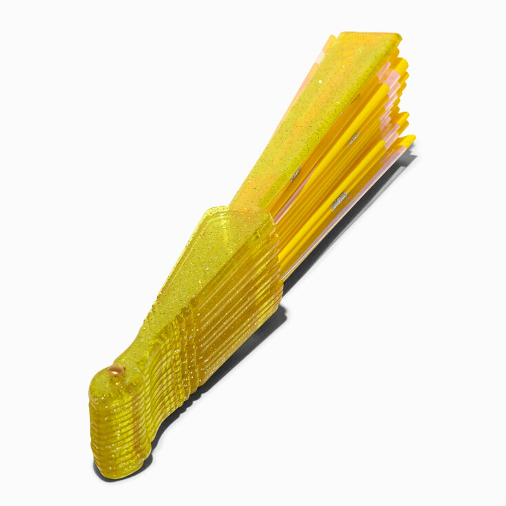 Lemon Slice Folding Fan,
