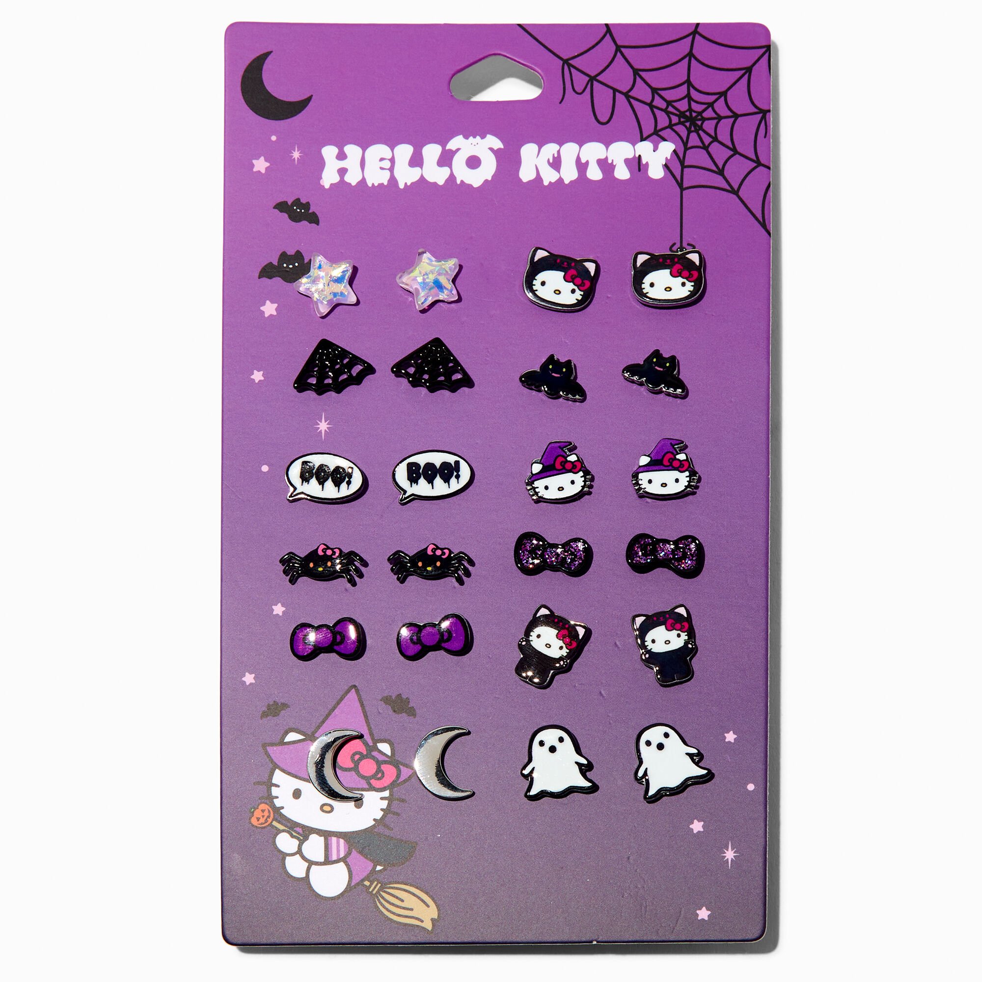 Hello Kitty® Halloween Stud Earrings - 12 Pack,