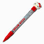 Stylo &agrave; paillettes rouges en exclusivit&eacute; chez Claire&rsquo;s Hello Kitty&reg; 50e anniversaire,