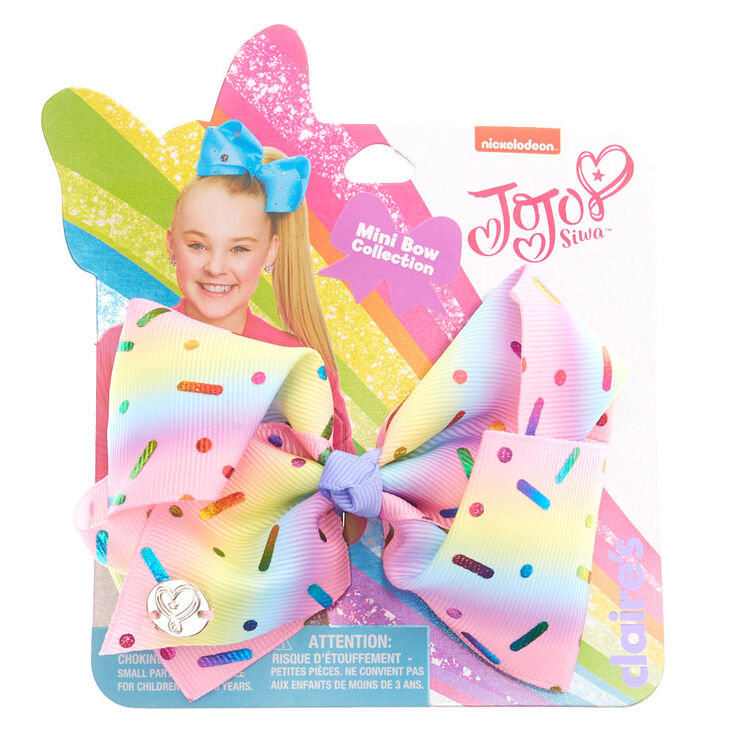 JoJo Siwa&trade; Rainbow Sprinkles Mini Hair Bow,