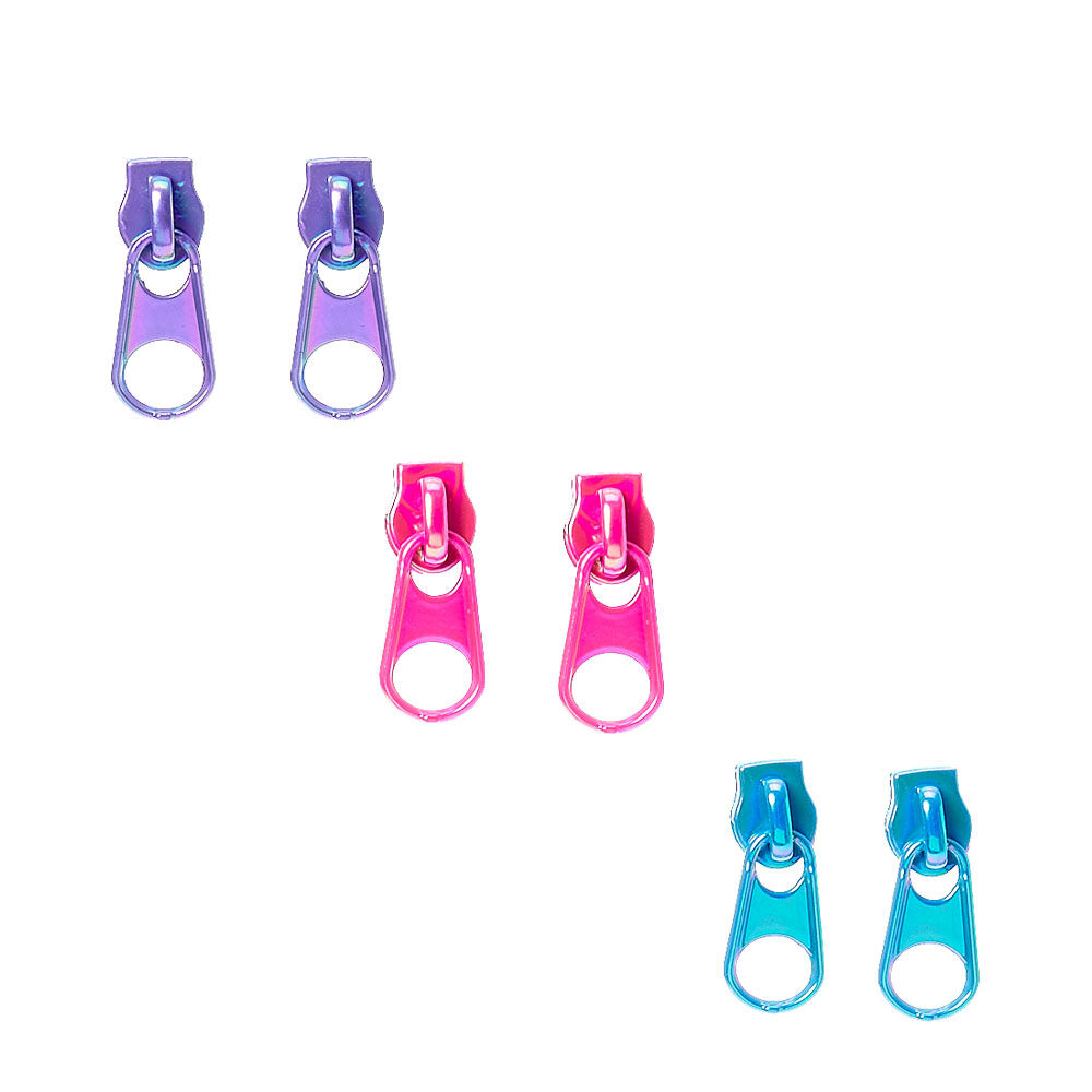 Zipper clearance earrings claire's