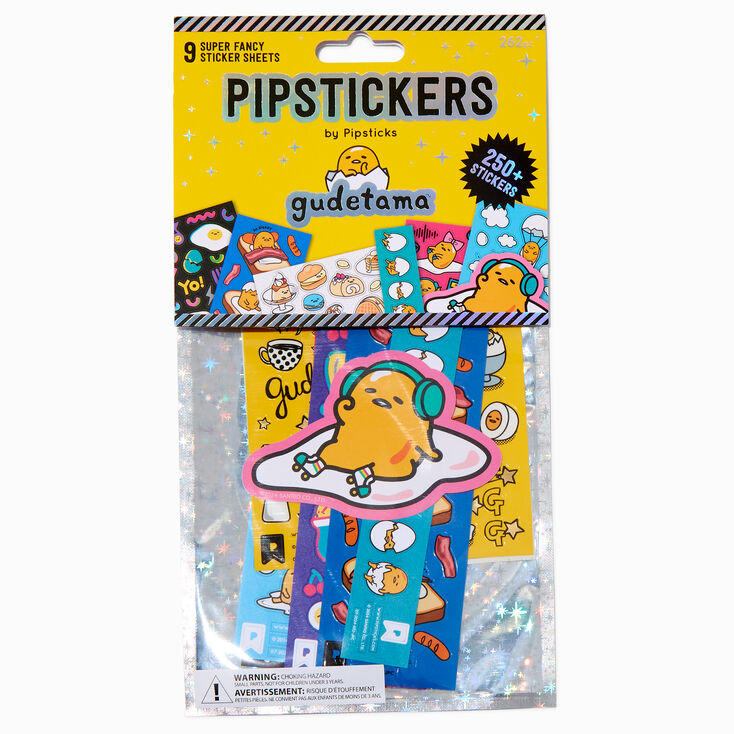 Pipstickers&reg; x Gudetama&trade; Sticker Sheet Set - 9 Pack,