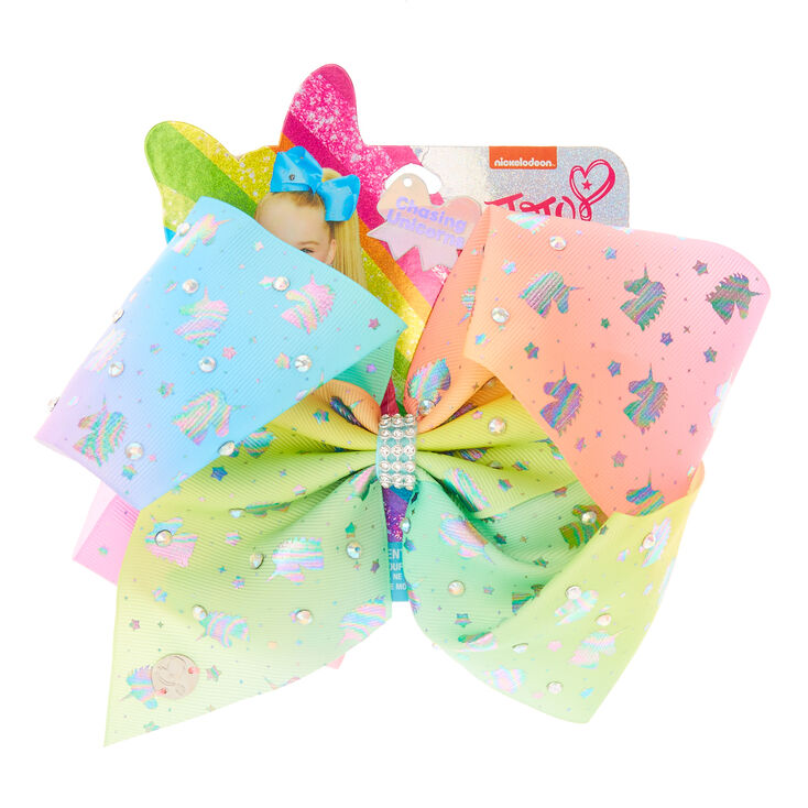 Jojo Siwa Pastel Ombre Unicorn Hair Bow Claire S