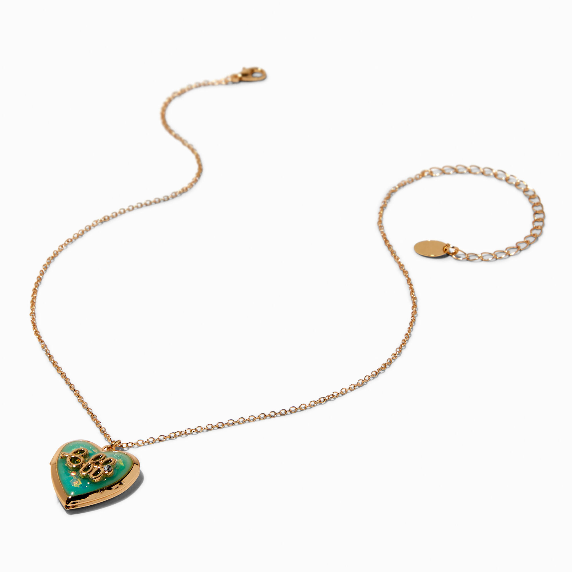 Best Friends ''BFF'' UV Color-Changing Locket Pendant Necklaces - 2 Pack,