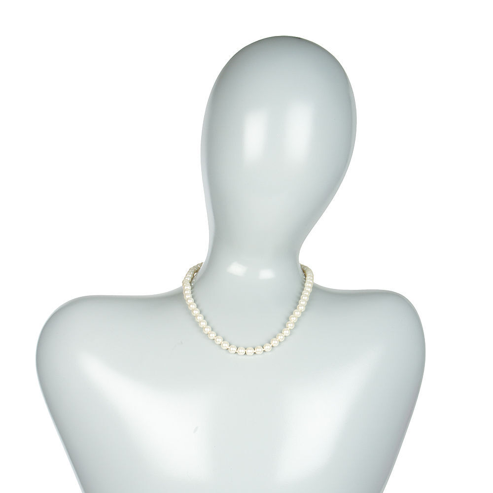 Classic 8MM 20" Pearl Strand Necklace,