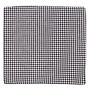 Black &amp; White Checkered Bandana Headwrap,