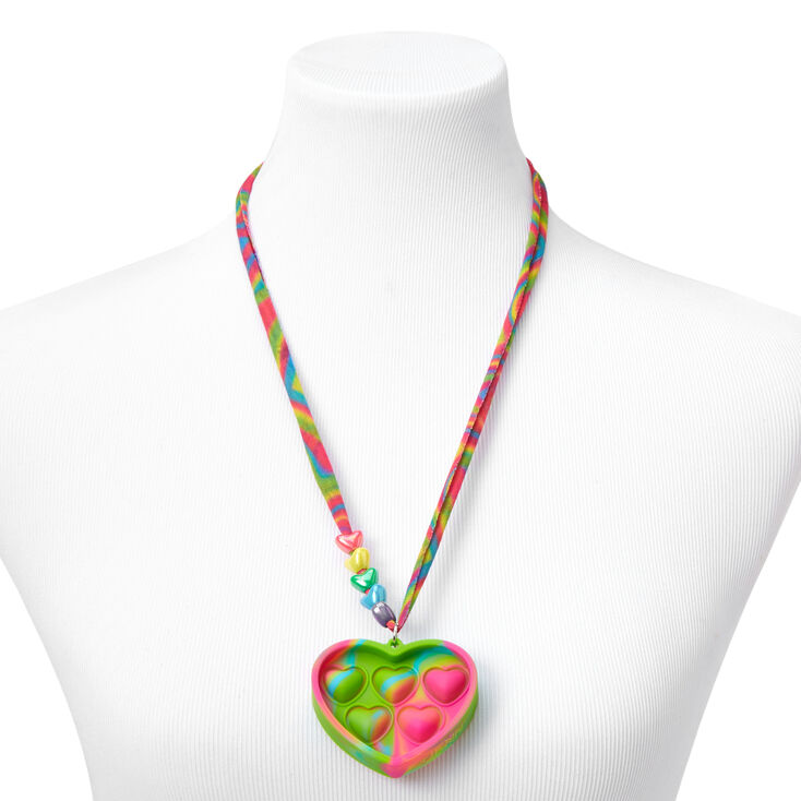 Pop Fashion Poppers Necklace Fidget Toy - Styles May Vary,