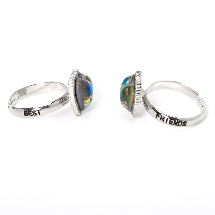 Best Friends Heart Mood Rings - 2 Pack,