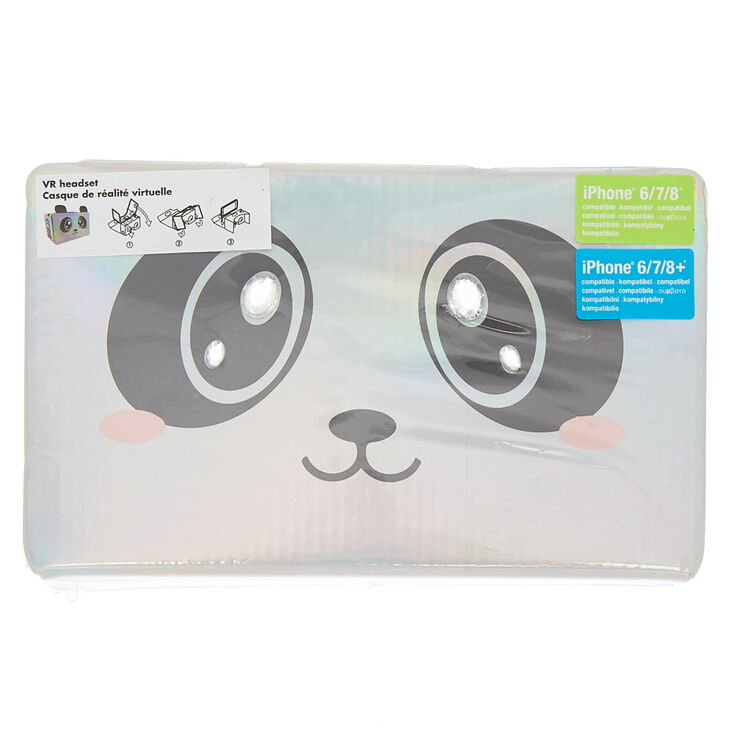 Casque de r&eacute;alit&eacute; virtuelle panda,