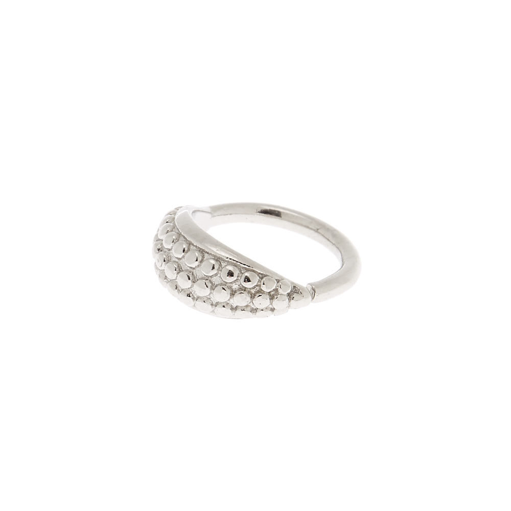 Silver 16G Helix Hoop Earring,