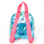 Claire&#39;s Club Cam the Cat Tropical Transparent Mini Backpack - Turquoise,