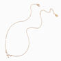 Gold-tone Zodiac Constellation Pendant Necklace - Taurus,