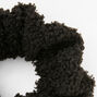 Black Teddy Hair Scrunchie,