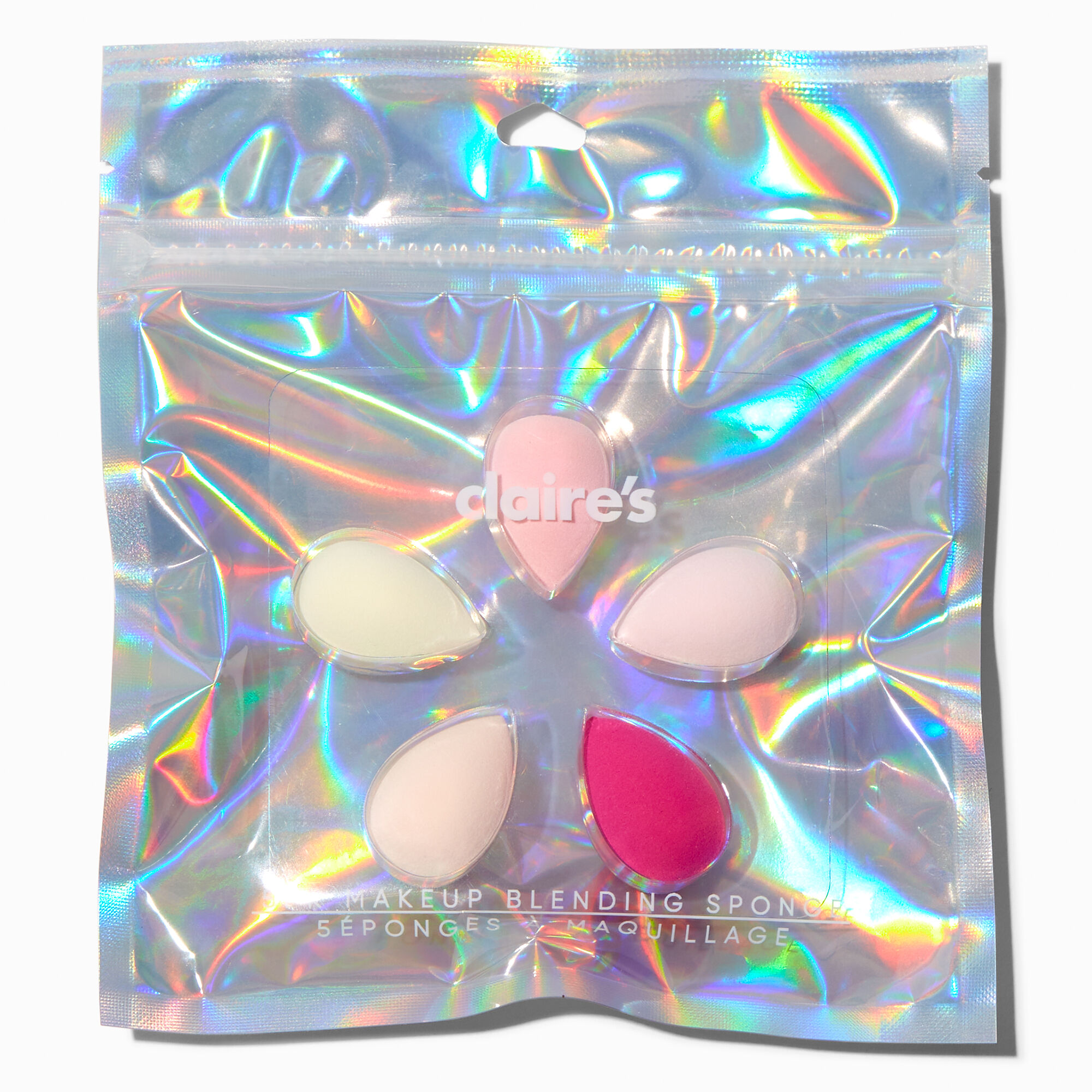 View Claires Mini Makeup Blending Sponge Kit 5 Pack information