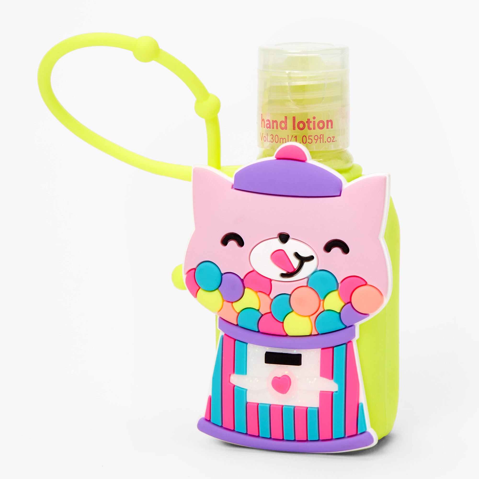 View Claires Cat Gumball Machine Hand Lotion Vanilla information