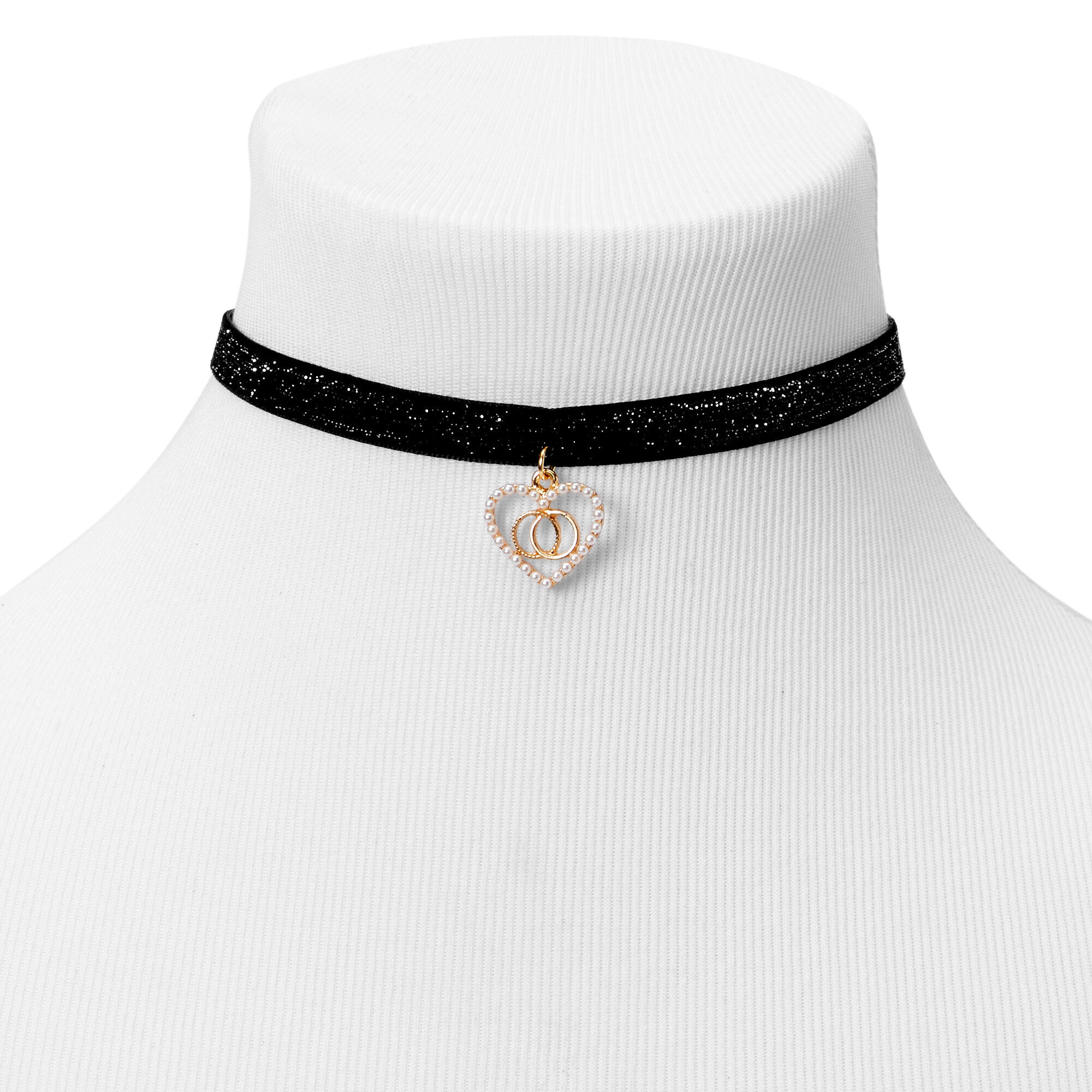 Claire's black choker on sale
