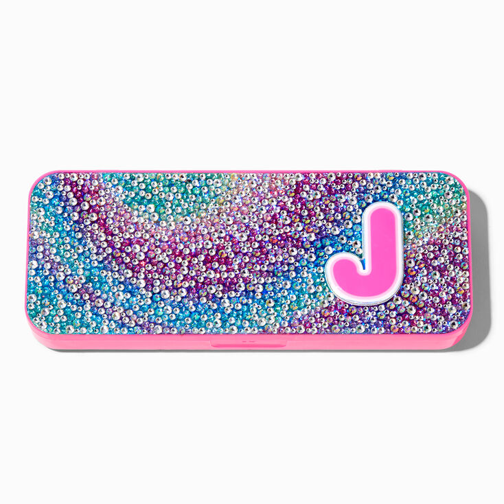 Initial Bedazzled Makeup Palette - J,