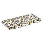 Black &amp; Gold Glitter Leopard Phone Case - Fits iPhone XR,